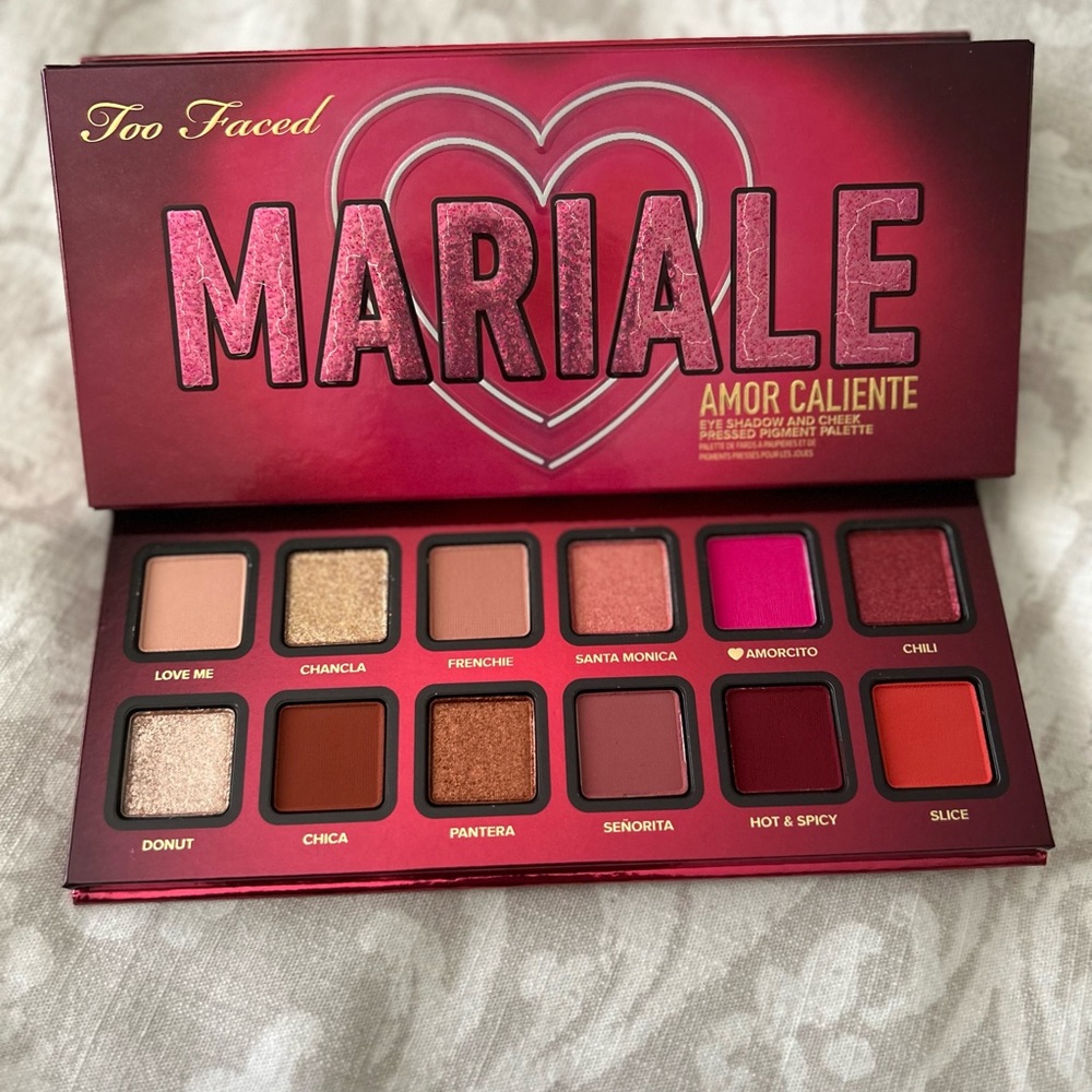 Too Faced x Mariale - Amor Caliente Eyeshadow Palette